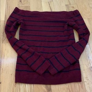 off the shoulder shirt!